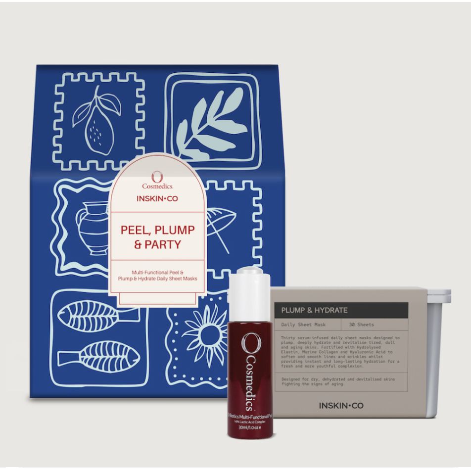 O X INSKIN.CO Peel, Plump, Party Duo